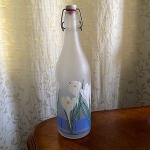 Vintage CERVE Glass Bottle Decanter